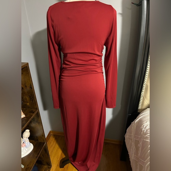 J. Crew Long sleeve dress in jersey crepe - Picture 5 of 10